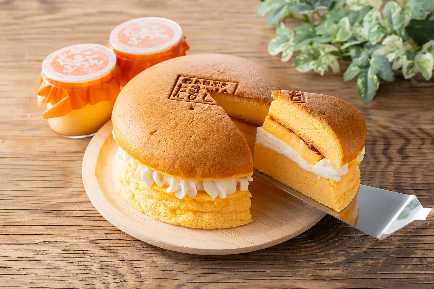たまごプリンサンド