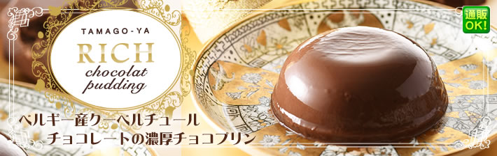 TAMAGOYA リッチチョコレートプリン［通販OK!］